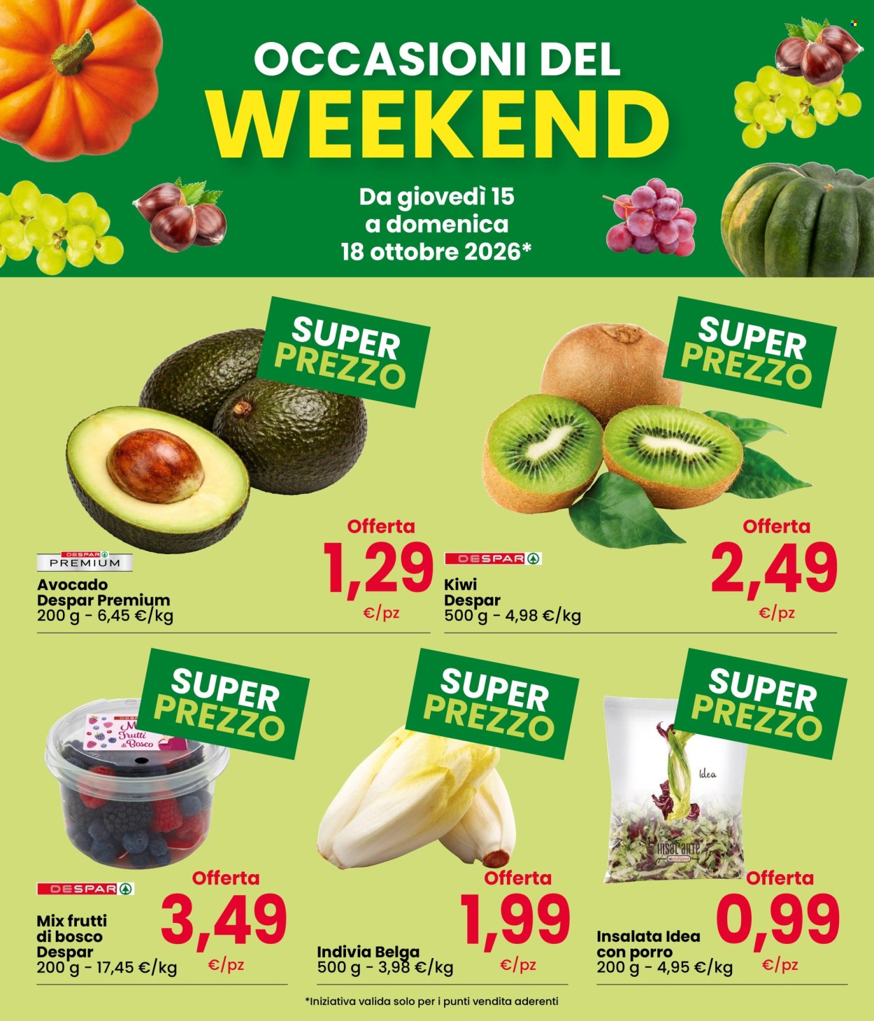 Leták Interspar - 15.10.2026 - 18.10.2026. Strana 2