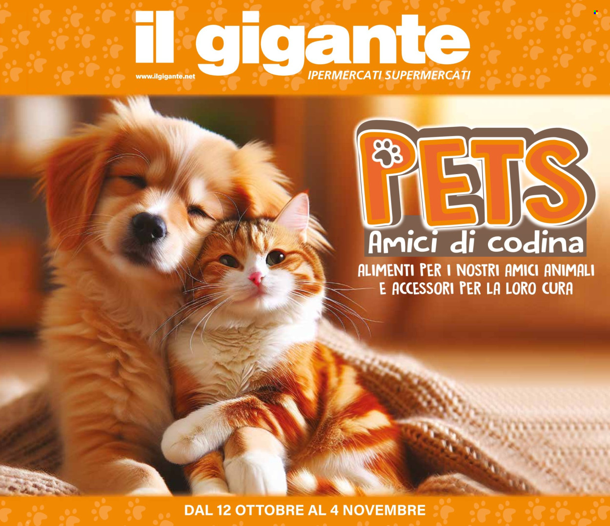 Leták Il Gigante - 12.10.2026 - 4.11.2026. Strana 1