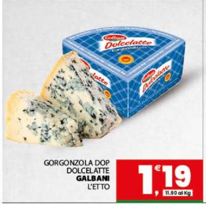 Gorgonzola DOP Dolcelatte Galbani
