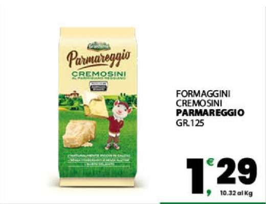 FORMAGGINI CREMOSINI PARMAREGGIO