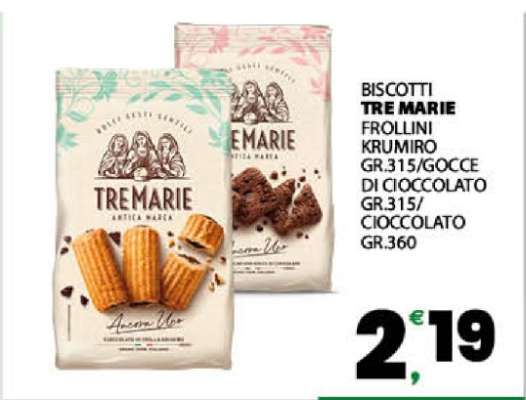 BISCOTTI TRE MARIE