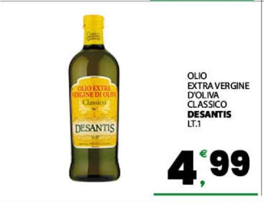 OLIO EXTRA VERGINE D'OLIVA CLASSICO DESANTIS