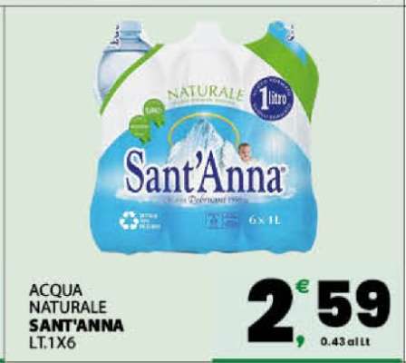Acqua Naturale Sant'Anna
