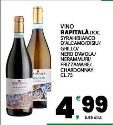 Vino RAPITALÀ doc