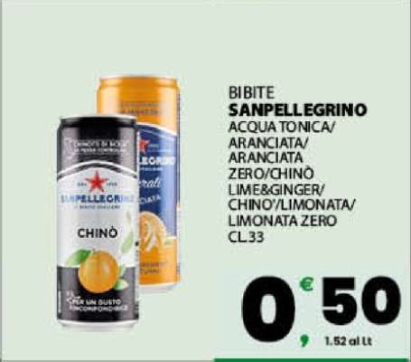 BIBITE SANPELLEGRINO