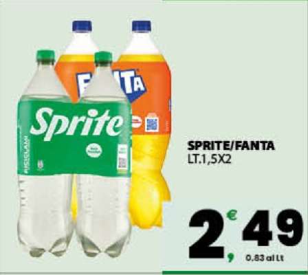 SPRITE/FANTA