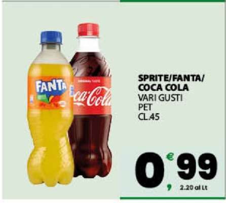 SPRITE/FANTA/COCA COLA