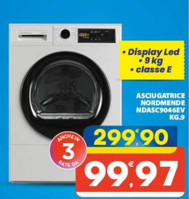 ASCIUGATRICE NORDMENDE NDASC9046EV