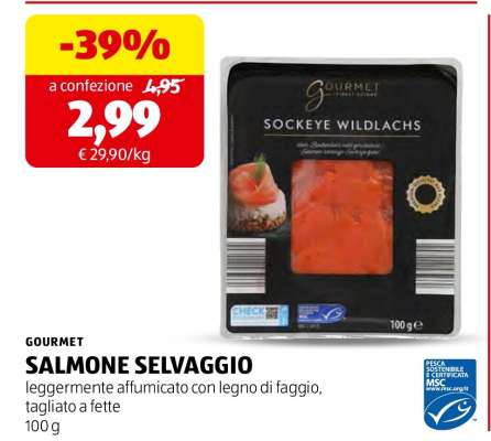GOURMET SALMONE SELVAGGIO