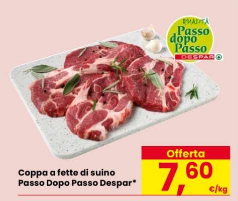 Coppa a fette di suino