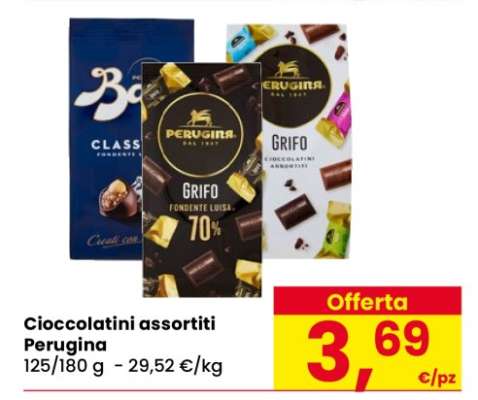 Cioccolatini assortiti Perugina