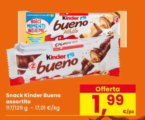 Snack Kinder Bueno assortito