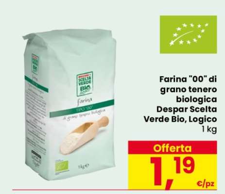 Farina "00" di grano tenero biologica