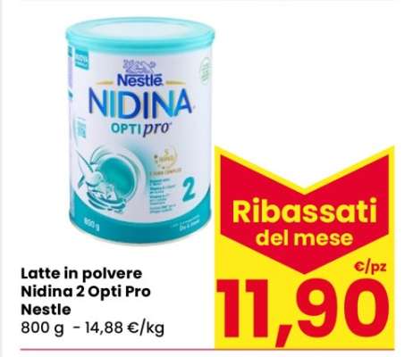 Latte in polvere Nidina 2 Opti Pro Nestle