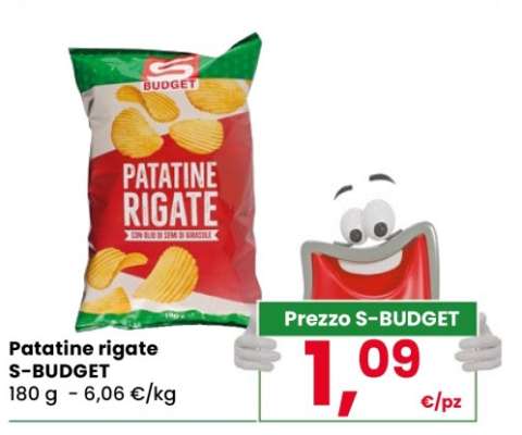 Patatine rigate