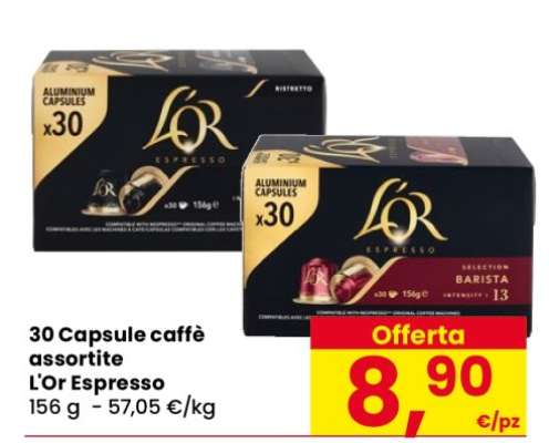 30 Capsule caffè assortite