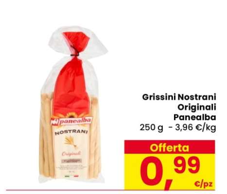 Grissini Nostrani Originali Panealba