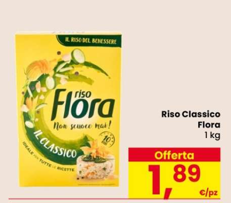 RISO CLASSICO FLORA