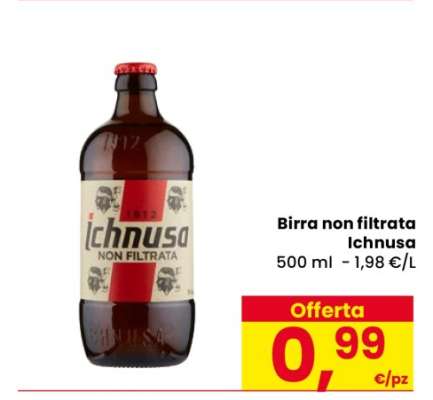 Birra Non Filtrata ICHNUSA