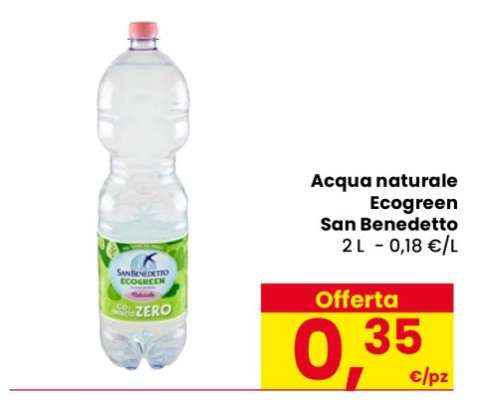 ACQUA NATURALE ECOGREEN SAN BENEDETTO