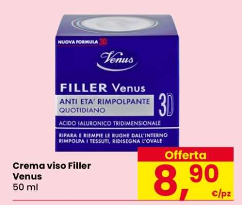 Crema viso Filler Venus