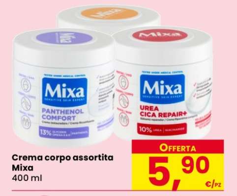 Crema corpo assortita