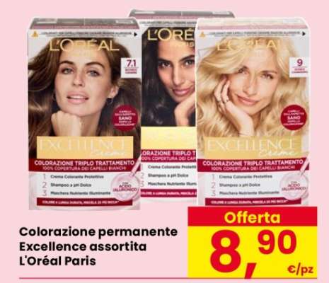 Colorazione permanente Excellence assortita