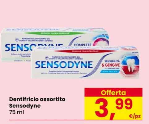 Dentifricio assortito Sensodyne