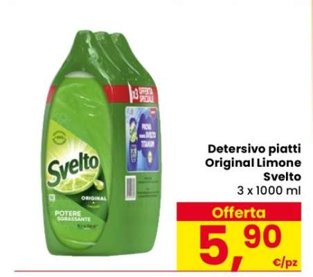 Detersivo piatti Original Limone Svelto