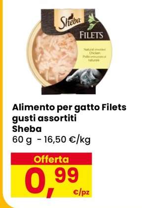 Alimento per gatto Filets gusti assortiti