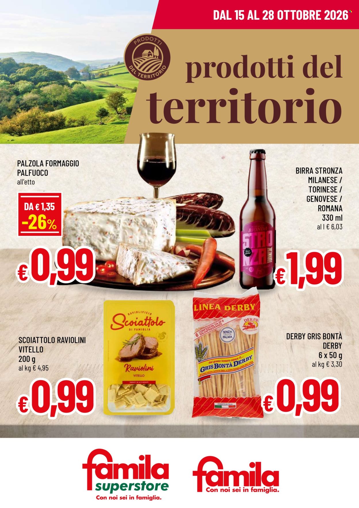 Leták Famila - 15.10.2026 - 28.10.2026. Strana 1