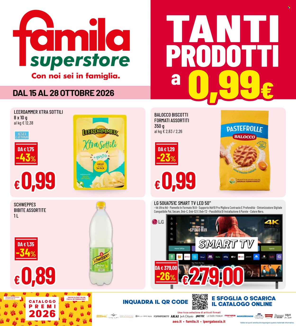 Leták Famila - 15.10.2026 - 28.10.2026. Strana 1