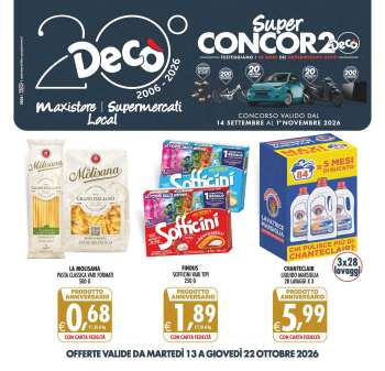 Volantino Deco - 13/10/2026 - 22/10/2026.