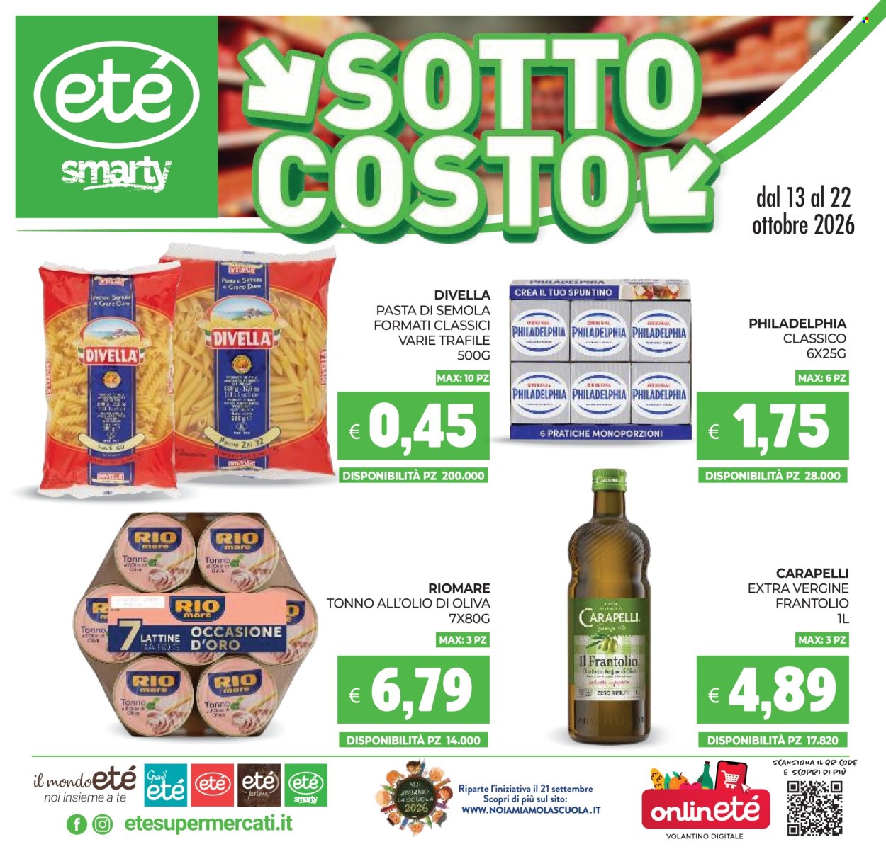 Volantino Eté - 13/10/2026 - 22/10/2026. Pagina 1