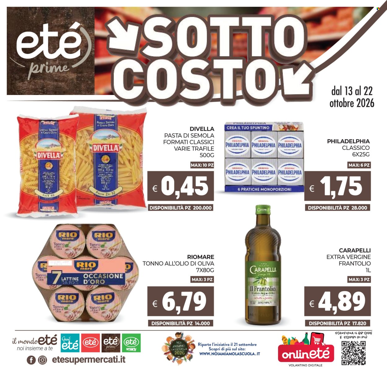 Volantino Eté - 13/10/2026 - 22/10/2026. Pagina 1