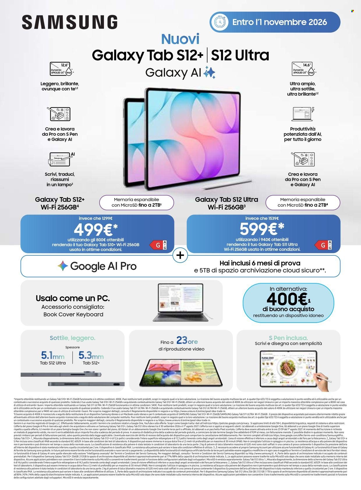 Volantino Unieuro - 12/10/2026 - 29/10/2026. Pagina 43