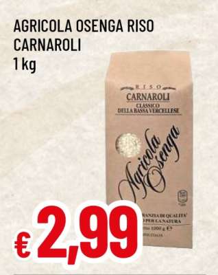 AGRICOLA OSENGA RISO CARNAROLI