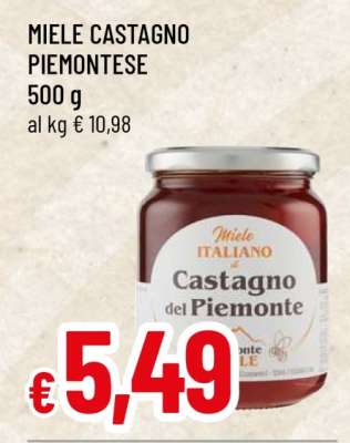 Miele Castagno Piemontese