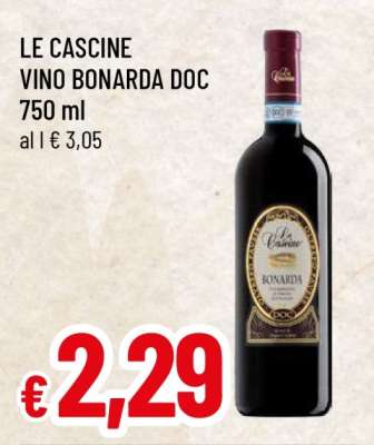 LE CASCINE VINO BONARDA DOC