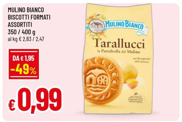 MULINO BIANCO BISCOTTI FORMATI ASSORTITI