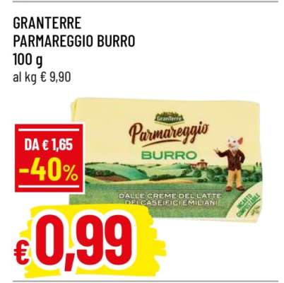 GRANTERRE PARMAREGGIO BURRO
