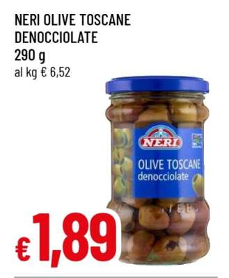NERI OLIVE TOSCANE DENOCCIOLATE