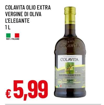 COLAVITA OLIO EXTRA VERGINE DI OLIVA L'ELEGANTE