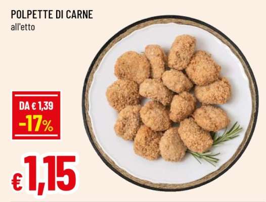 POLPETTE DI CARNE