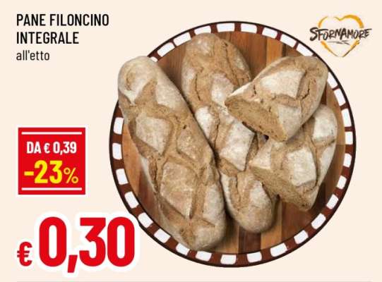 PANE FILONCINO INTEGRALE