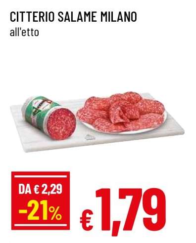 Citterio Salame Milano