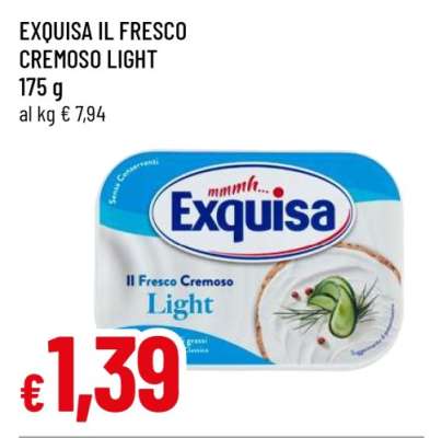 EXQUISA IL FRESCO CREMOSO LIGHT