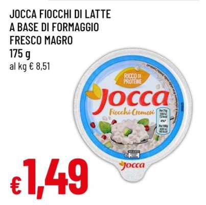 Jocca Fiocchi di Latte