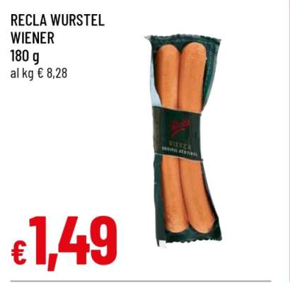 RECLA WURSTEL WIENER