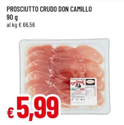 PROSCIUTTO CRUDO DON CAMILLO